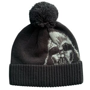 Star Wars Black and Gray Beanie Hat Unisex Cozy Darth Vader Sci-Fi Streetwear